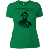 T-Shirts Kelly Green / X-Small Lincoln car keys Women's Premium T-Shirt