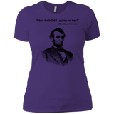 T-Shirts Purple Rush/ / X-Small Lincoln car keys Women's Premium T-Shirt