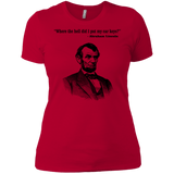 T-Shirts Red / X-Small Lincoln car keys Women's Premium T-Shirt