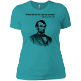 T-Shirts Tahiti Blue / X-Small Lincoln car keys Women's Premium T-Shirt