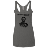 T-Shirts Premium Heather / X-Small Lincoln car keys Women's Triblend Racerback Tank