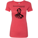T-Shirts Vintage Red / Small Lincoln car keys Women's Triblend T-Shirt