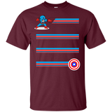 T-Shirts Maroon / S Line Captain T-Shirt