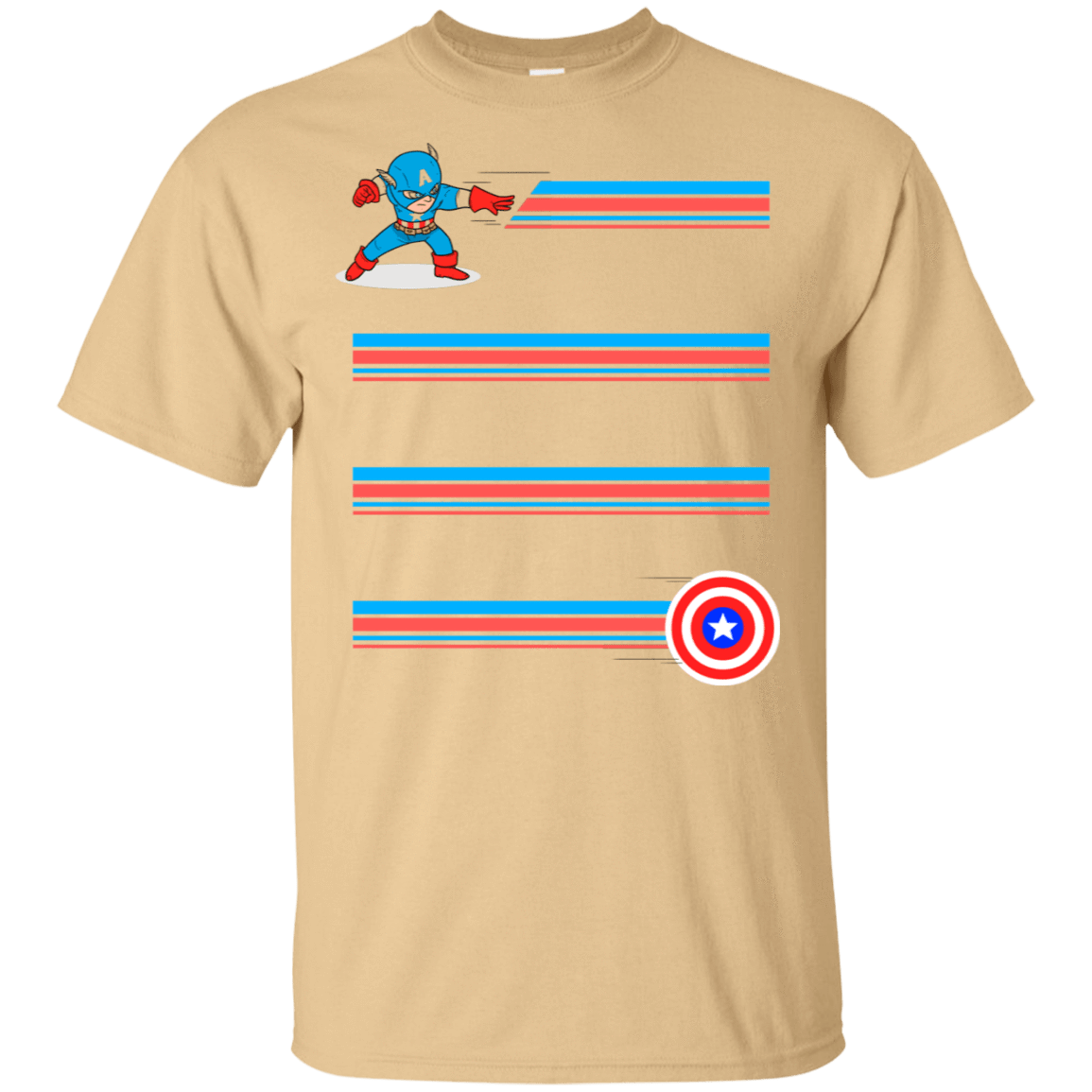 T-Shirts Vegas Gold / S Line Captain T-Shirt