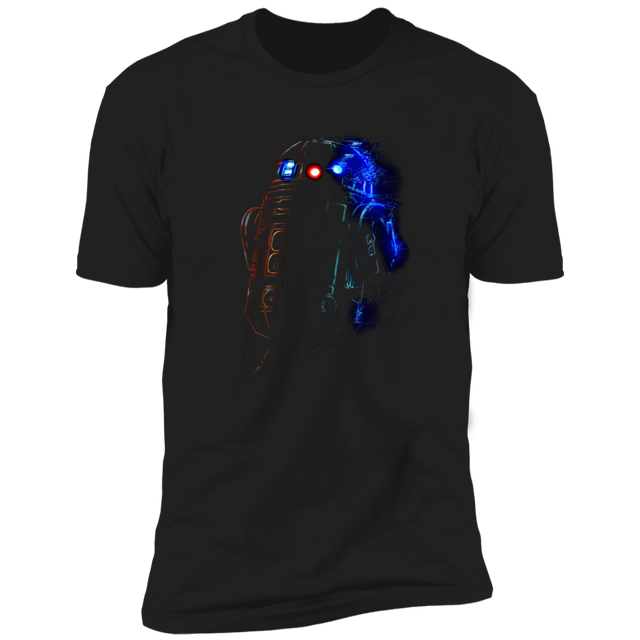 T-Shirts Black / X-Small Line Droid Men's Premium T-Shirt