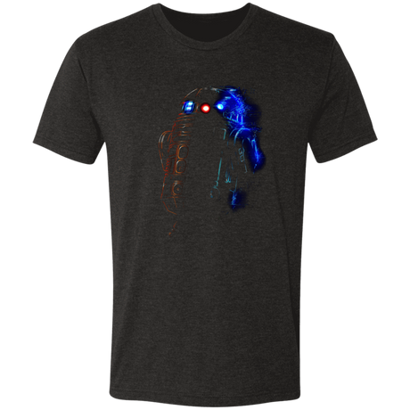 T-Shirts Vintage Black / S Line Droid Men's Triblend T-Shirt