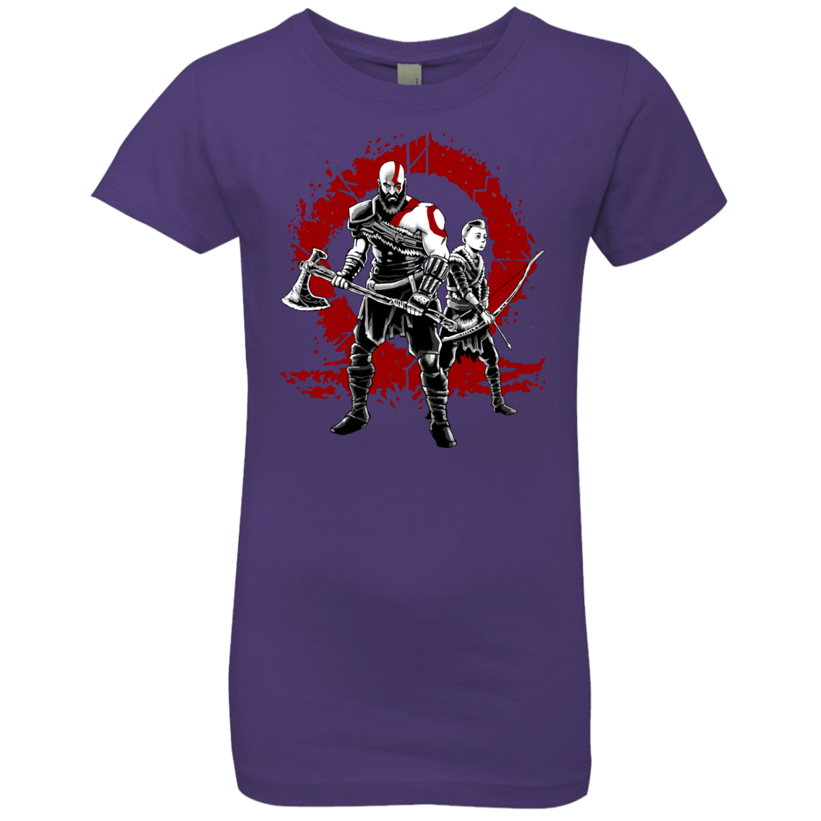 T-Shirts Purple Rush / YXS Lineage of War Girls Premium T-Shirt