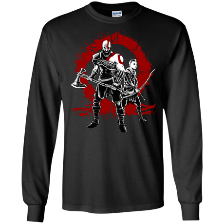 T-Shirts Black / S Lineage of War Men's Long Sleeve T-Shirt