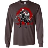 T-Shirts Dark Chocolate / S Lineage of War Men's Long Sleeve T-Shirt