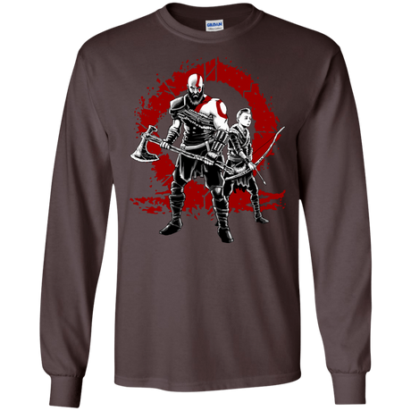 T-Shirts Dark Chocolate / S Lineage of War Men's Long Sleeve T-Shirt