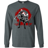 T-Shirts Dark Heather / S Lineage of War Men's Long Sleeve T-Shirt