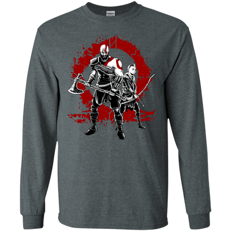 T-Shirts Dark Heather / S Lineage of War Men's Long Sleeve T-Shirt