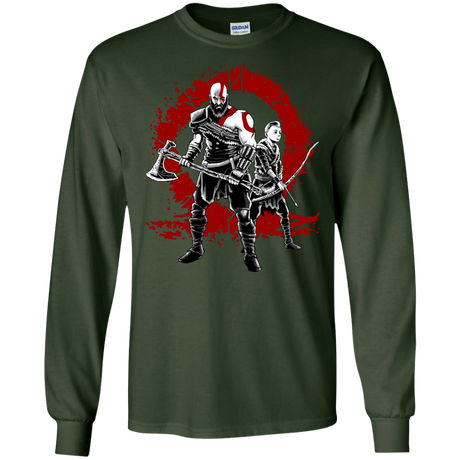 T-Shirts Forest Green / S Lineage of War Men's Long Sleeve T-Shirt