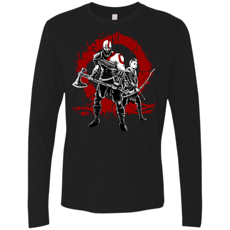 T-Shirts Black / S Lineage of War Men's Premium Long Sleeve