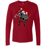 T-Shirts Cardinal / S Lineage of War Men's Premium Long Sleeve