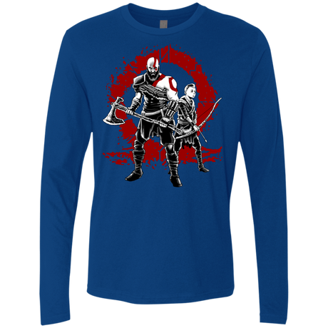 T-Shirts Royal / S Lineage of War Men's Premium Long Sleeve