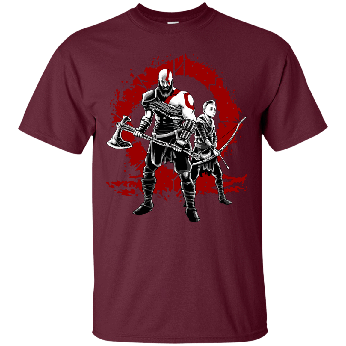 T-Shirts Maroon / S Lineage of War T-Shirt
