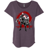 T-Shirts Vintage Purple / X-Small Lineage of War Triblend Dolman Sleeve