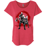 T-Shirts Vintage Red / X-Small Lineage of War Triblend Dolman Sleeve