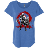 T-Shirts Vintage Royal / X-Small Lineage of War Triblend Dolman Sleeve