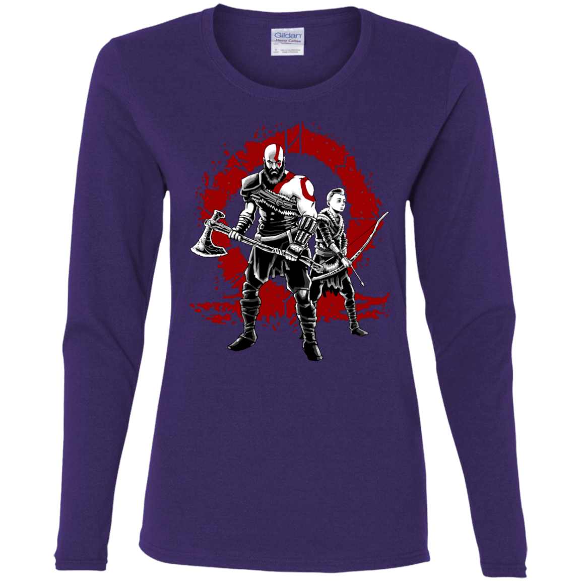 T-Shirts Purple / S Lineage of War Women's Long Sleeve T-Shirt