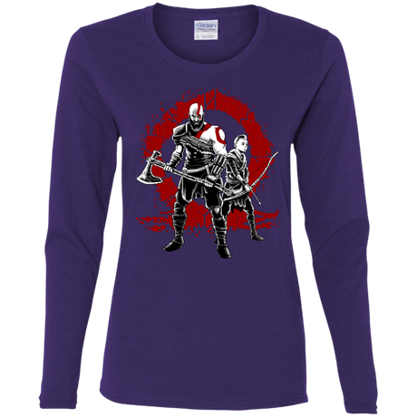 T-Shirts Purple / S Lineage of War Women's Long Sleeve T-Shirt
