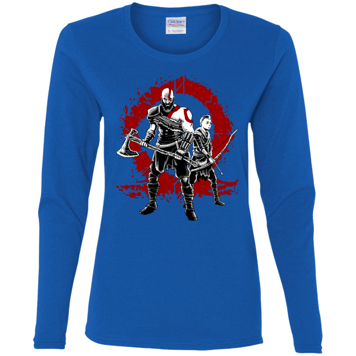 T-Shirts Royal / S Lineage of War Women's Long Sleeve T-Shirt