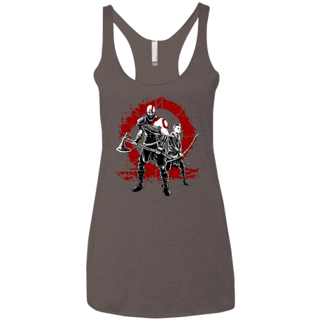 T-Shirts Macchiato / X-Small Lineage of War Women's Triblend Racerback Tank