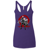 T-Shirts Purple Rush / X-Small Lineage of War Women's Triblend Racerback Tank