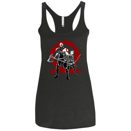 T-Shirts Vintage Black / X-Small Lineage of War Women's Triblend Racerback Tank