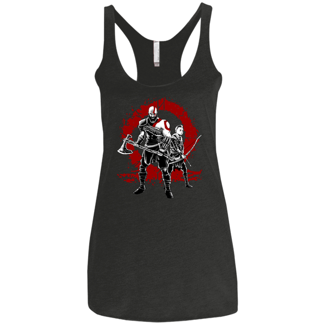 T-Shirts Vintage Black / X-Small Lineage of War Women's Triblend Racerback Tank