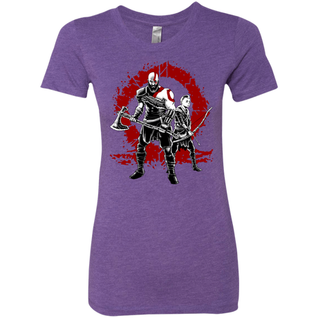 T-Shirts Purple Rush / S Lineage of War Women's Triblend T-Shirt