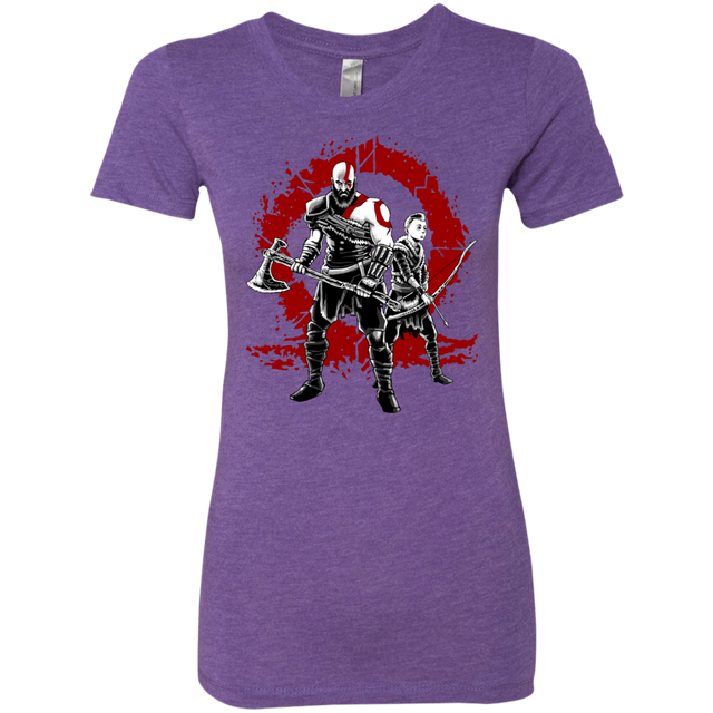 T-Shirts Purple Rush / S Lineage of War Women's Triblend T-Shirt