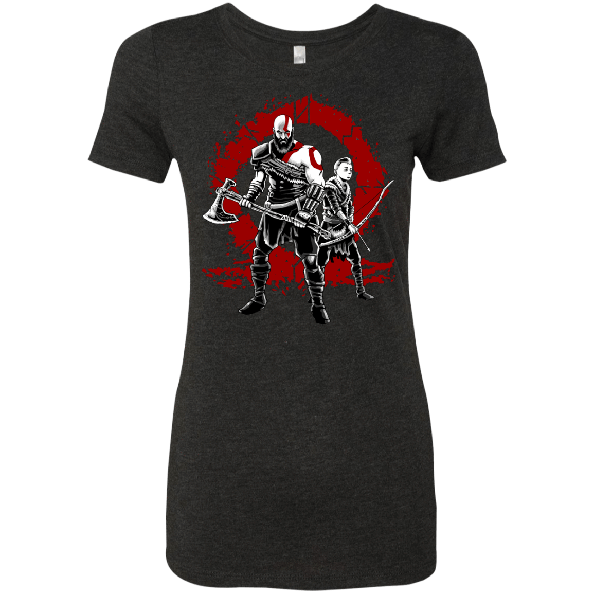 T-Shirts Vintage Black / S Lineage of War Women's Triblend T-Shirt