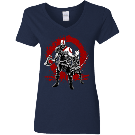 Lineage of War Women's V-Neck T-Shirt