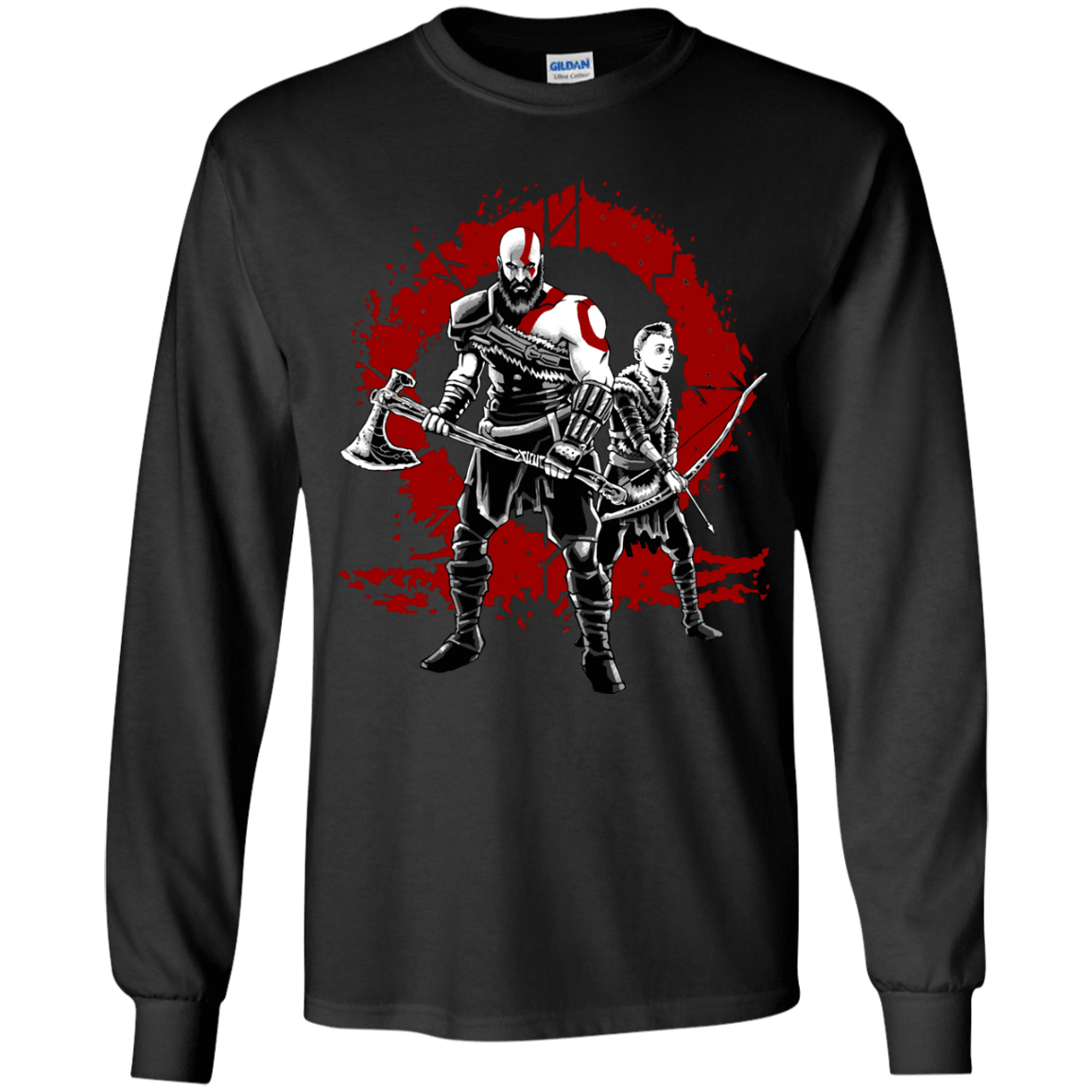 T-Shirts Black / YS Lineage of War Youth Long Sleeve T-Shirt