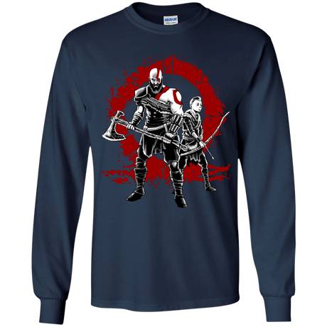 T-Shirts Navy / YS Lineage of War Youth Long Sleeve T-Shirt
