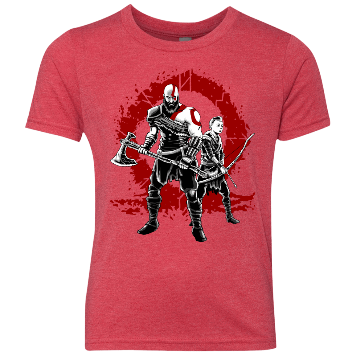 T-Shirts Vintage Red / YXS Lineage of War Youth Triblend T-Shirt