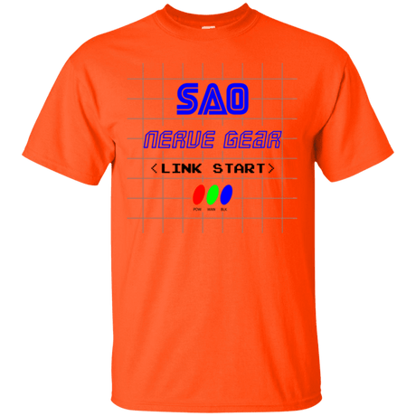 T-Shirts Orange / Small Link Start T-Shirt