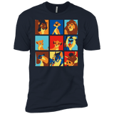 T-Shirts Midnight Navy / YXS Lion Pop Boys Premium T-Shirt