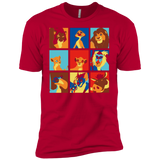 T-Shirts Red / YXS Lion Pop Boys Premium T-Shirt