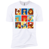 T-Shirts White / YXS Lion Pop Boys Premium T-Shirt