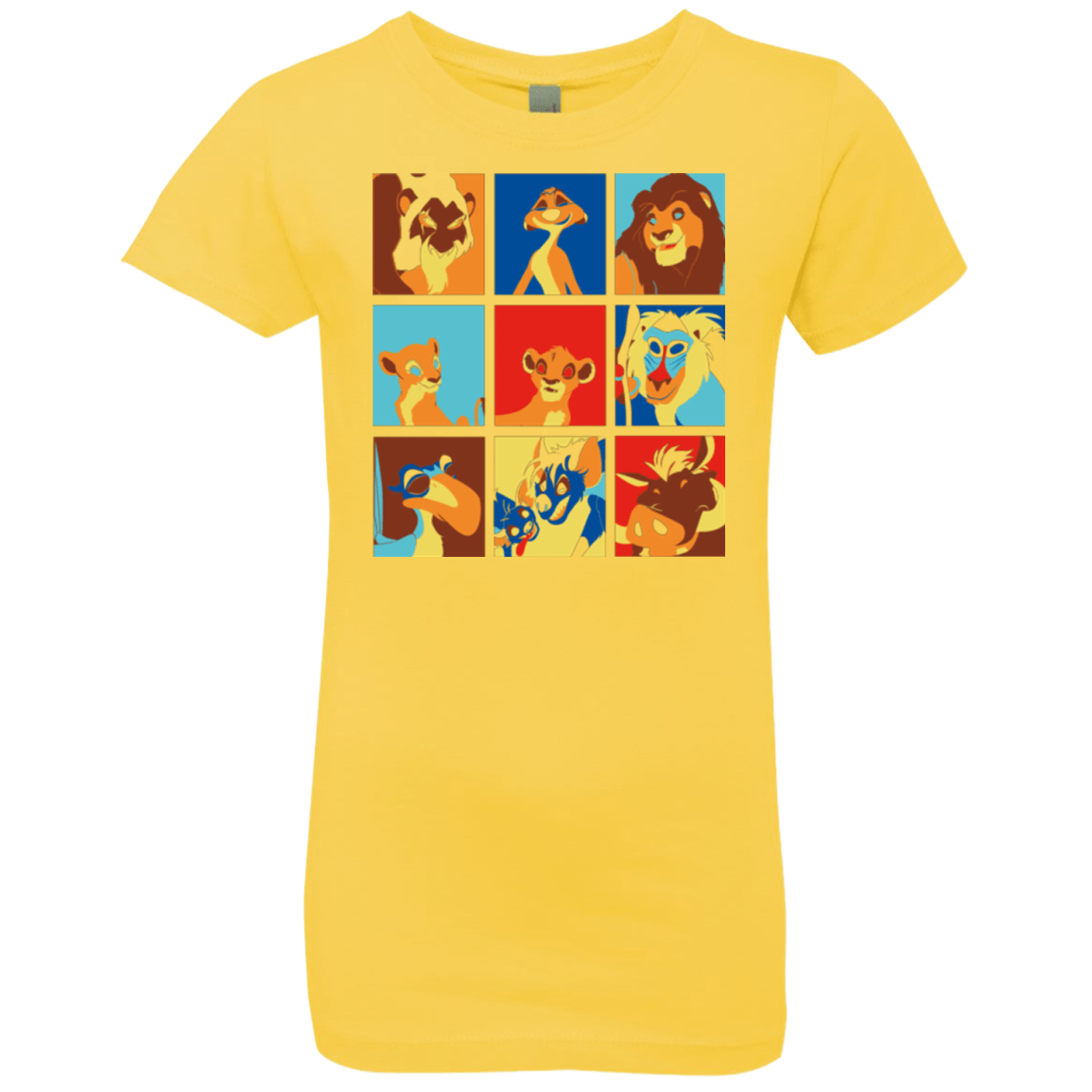 Lion Pop Girls Premium T-Shirt