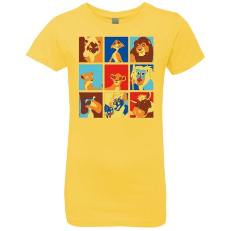 Lion Pop Girls Premium T-Shirt