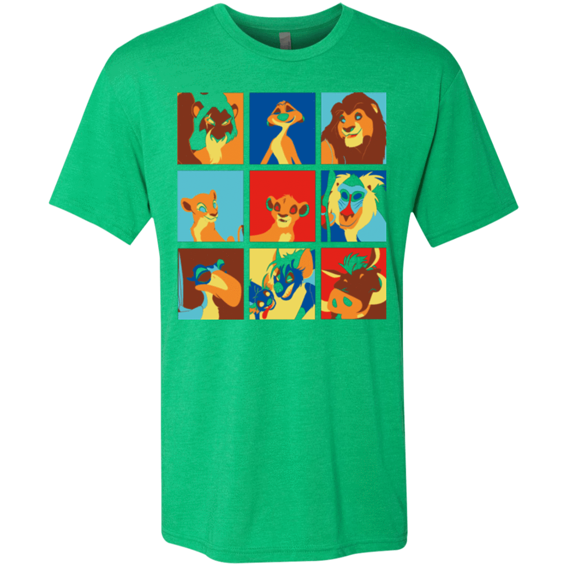 T-Shirts Envy / Small Lion Pop Men's Triblend T-Shirt