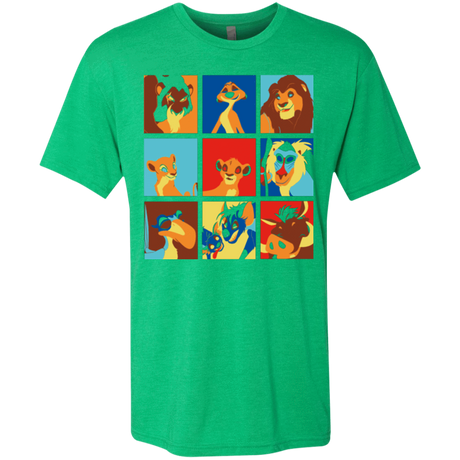 T-Shirts Envy / Small Lion Pop Men's Triblend T-Shirt