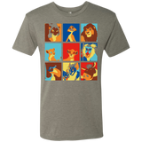 T-Shirts Venetian Grey / Small Lion Pop Men's Triblend T-Shirt