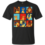 T-Shirts Black / Small Lion Pop T-Shirt