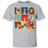 T-Shirts Sport Grey / Small Lion Pop T-Shirt