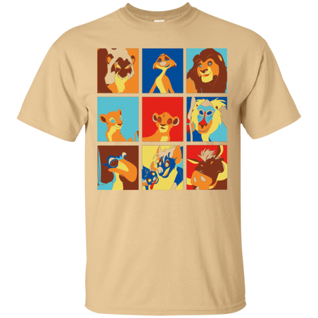 T-Shirts Vegas Gold / Small Lion Pop T-Shirt